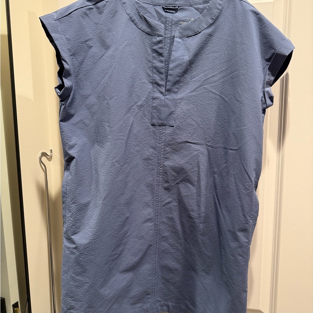 Vineyard Vines Blue Casual Button Down Shirt